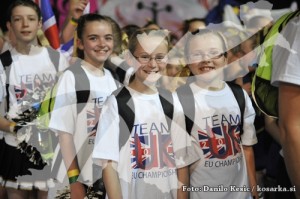 Riada Rockets at European Cheerleading Championships